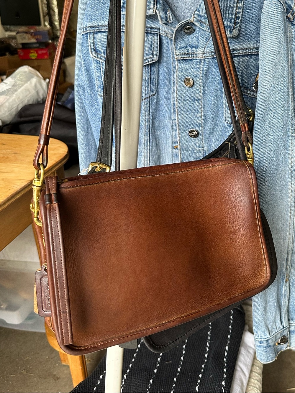Coach  Leather NYC Basic in Tabac